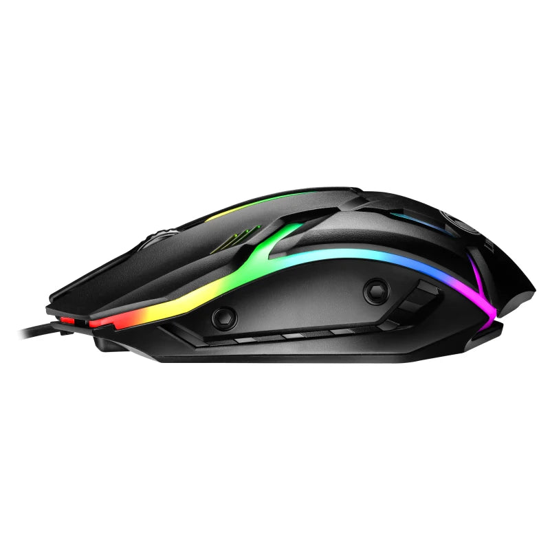 S1 Gaming Luminous Wired Mouse USB Wired Desktop Laptop Cool Glowing Computer Game Mouse