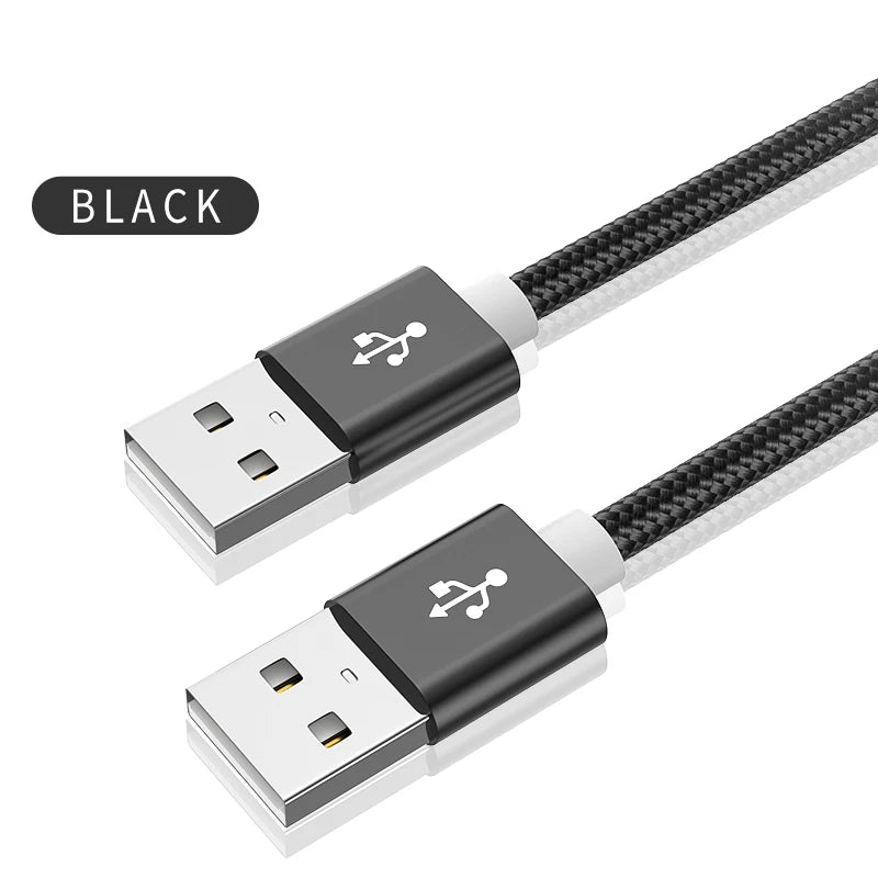 Kebiss USB to USB Extension Cable Type A Male to Male USB Extender for Radiator Hard Disk Webcom Camera USB Cable Extens