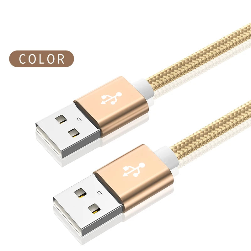 Kebiss USB to USB Extension Cable Type A Male to Male USB Extender for Radiator Hard Disk Webcom Camera USB Cable Extens