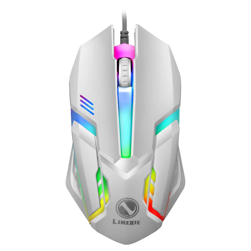 S1 Gaming Luminous Wired Mouse USB Wired Desktop Laptop Cool Glowing Computer Game Mouse