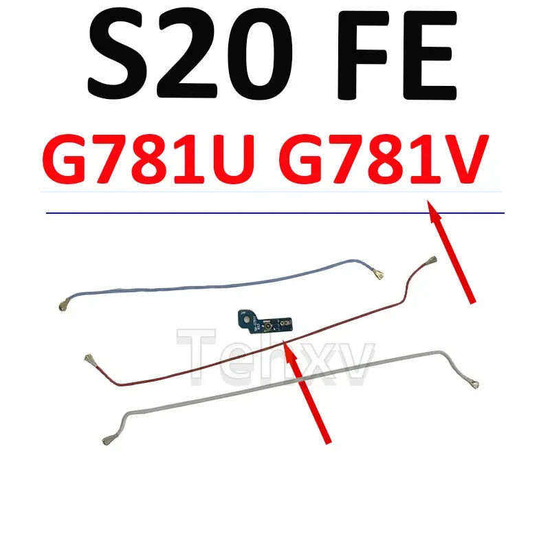 For Samsung Galaxy S20 FE G780F G781B G781 G780G Motherboard Cover USB Charger Dock Port Connector Mircophone 5G Signal Antenna
