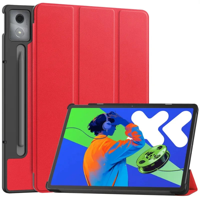 Smart Case For Lenovo Xiaoxin Pad Pro 12.7 inch 2025 Folding Flip Stand With Auto Sleep Funda TB375FC/TB373FU 12.7" Tablet Cover