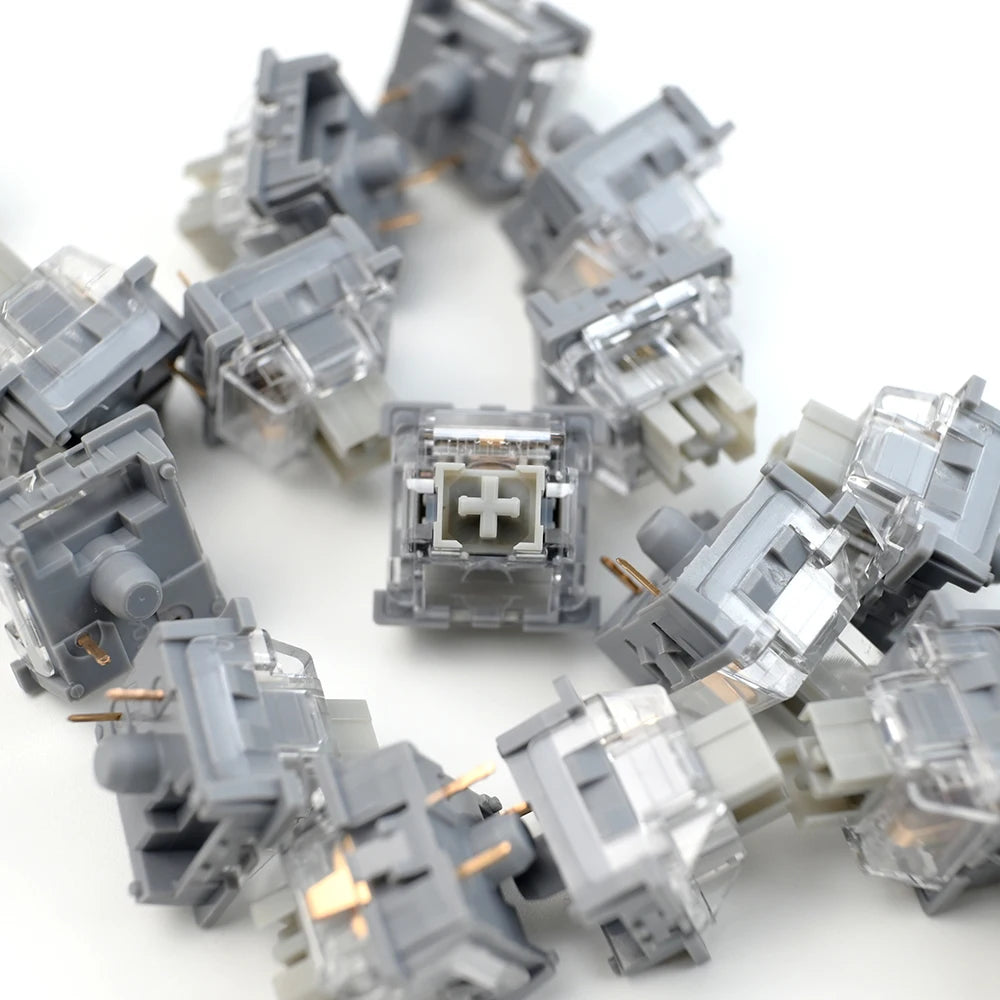 Outemu Switches Lubed Mechanical Keyboard Switch 3Pin Silent Tom Clicky Linear Tactile Milk Jerry Custom Gaming RGB MX Switches