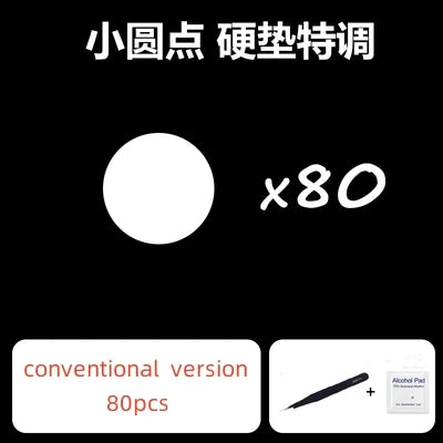 Ultraglide Small Round Dot PTFE Mouse Skates DIY Mice Glide Feet ICE Control Speed Version Wear Resistant Esports Universal