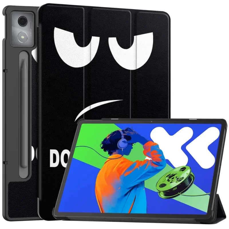 Smart Case For Lenovo Xiaoxin Pad Pro 12.7 inch 2025 Folding Flip Stand With Auto Sleep Funda TB375FC/TB373FU 12.7" Tablet Cover