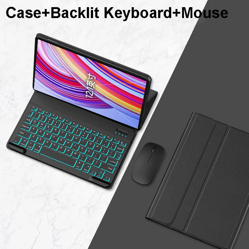 For Xiaomi Redmi Pad Pro 12.1 Inch Case, Keyboard Cover for Redmi Pad Pro 12.1 Inch 2024