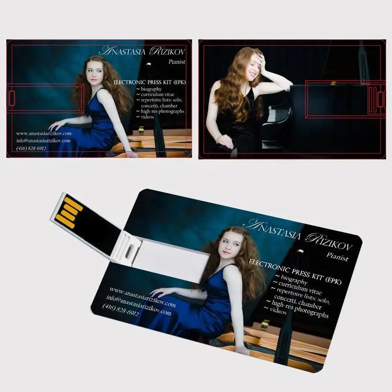 20 PCS/LOT USB Credit Card 2.0 3.0 pendrive 1GB 2GB 4GB 8GB 16GB 32GB 64GB 128GB memorias cle memory stick Business Card usb