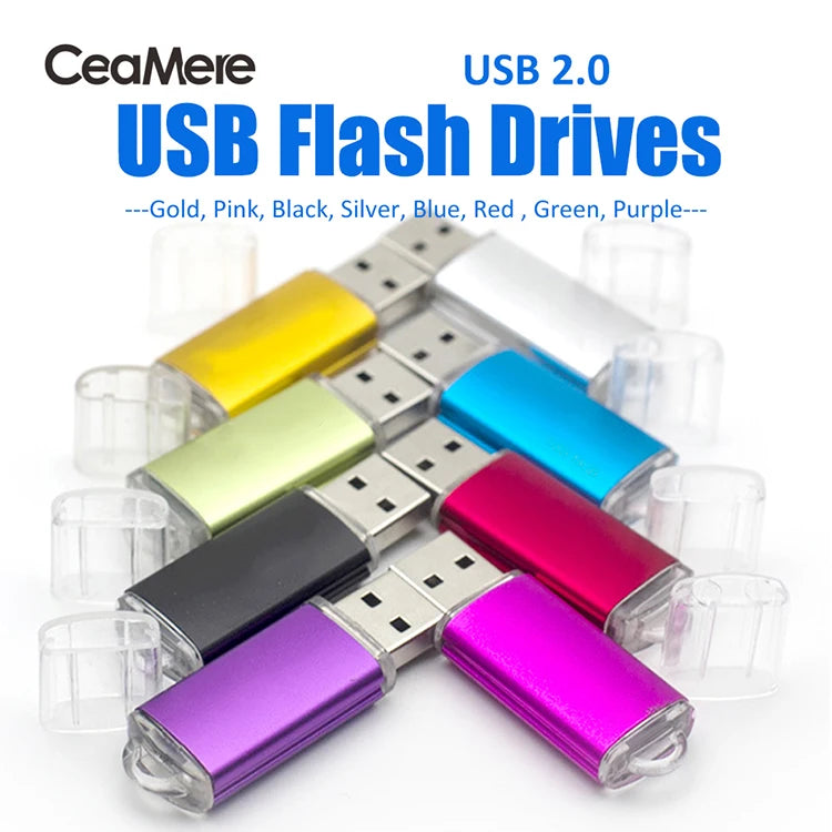50PCS Custom LOGO USB 2.0 USB 3.0 High Speed Usb Stick 2. 0 memoria stick memory Flash Drive Pendrive4GB 8GB 16GB 32GB 64GB