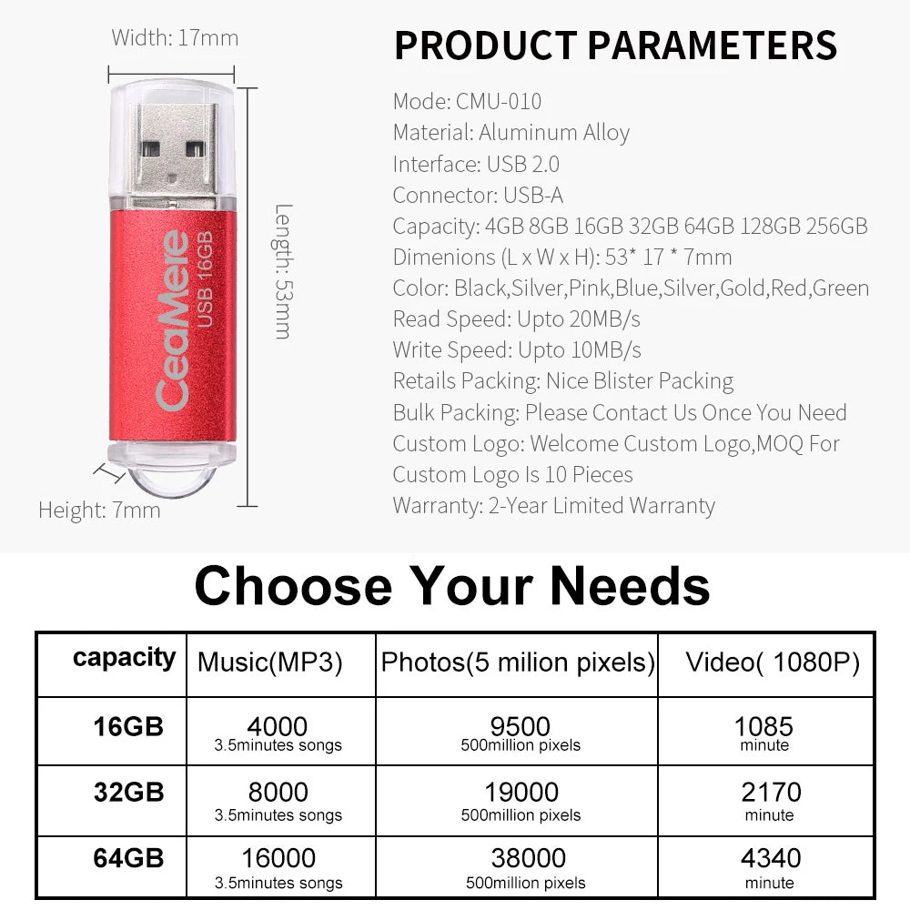 50PCS Custom LOGO USB 2.0 USB 3.0 High Speed Usb Stick 2. 0 memoria stick memory Flash Drive Pendrive4GB 8GB 16GB 32GB 64GB