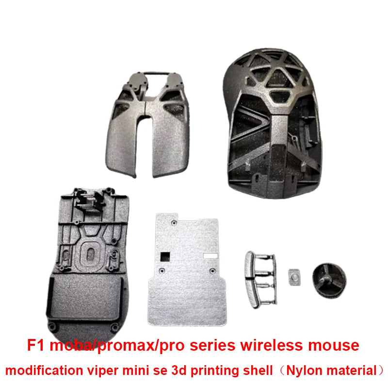 Upgrade Viper Mini SE 3D Printed Case Modification VGN F1 MOBA/Pro Max/Pro Series Wireless Mouse Repair Replacement accessories