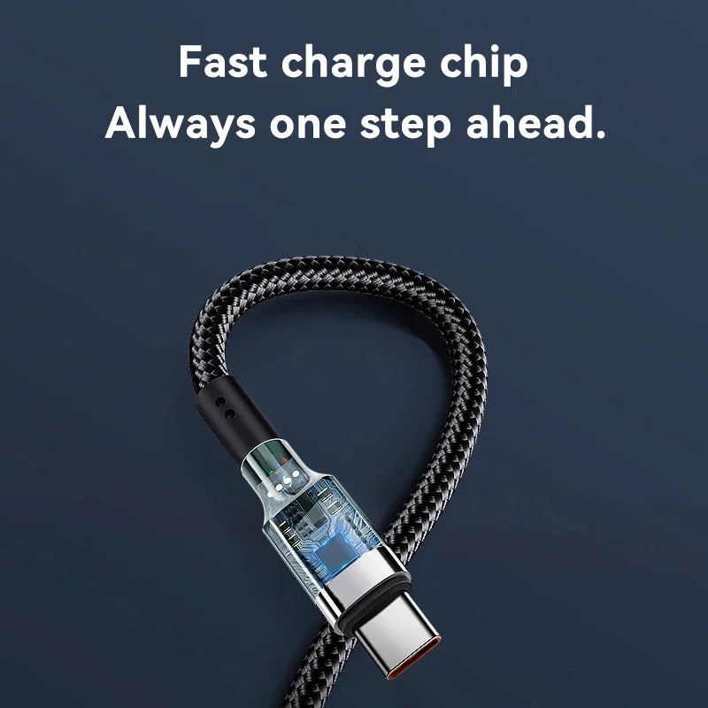 Xiaomi PD 120W Fast Charging For Samsung S24 USB C TO USB Type C Cable For iPhone 15 Plus Pro Max Xiaomi 14 Quick Fast Charger