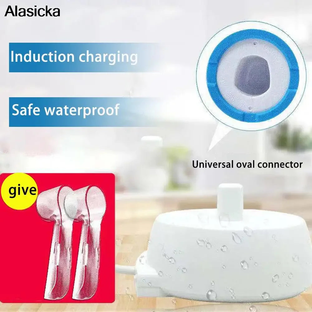 EU/US/USB Plug Replacement For Oral B 3757 Series D12 D20 Electric Toothbrush Charger Inductive Charging Base Adapter