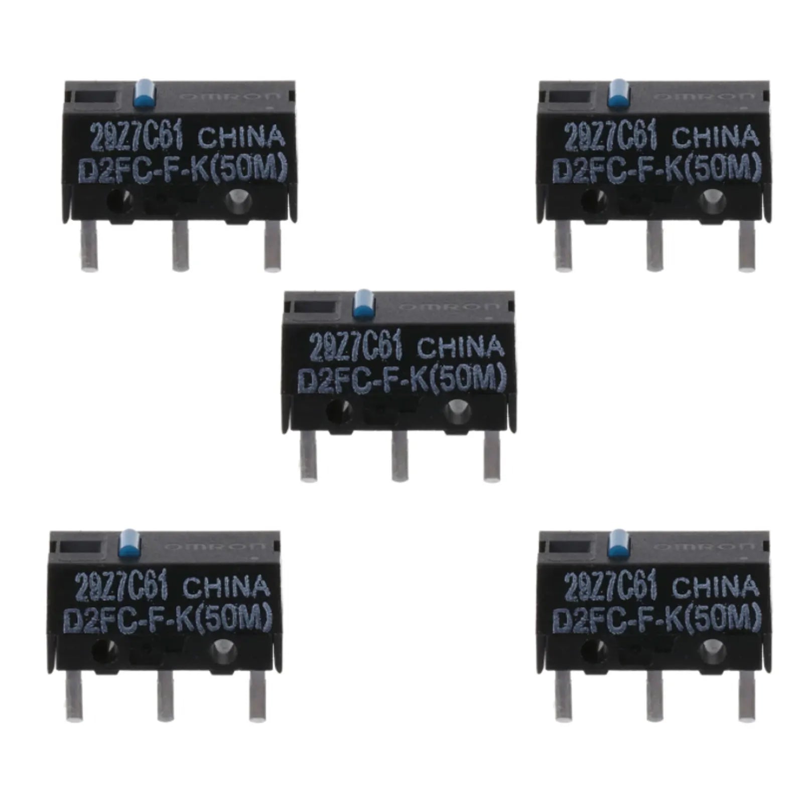 Original OMRN Mouse Micro Switch D2FC-F-K (50m) Blue Dot Compatible G series/Razer Mouse D2FC-F-7N 10M 20M Replacement Parts