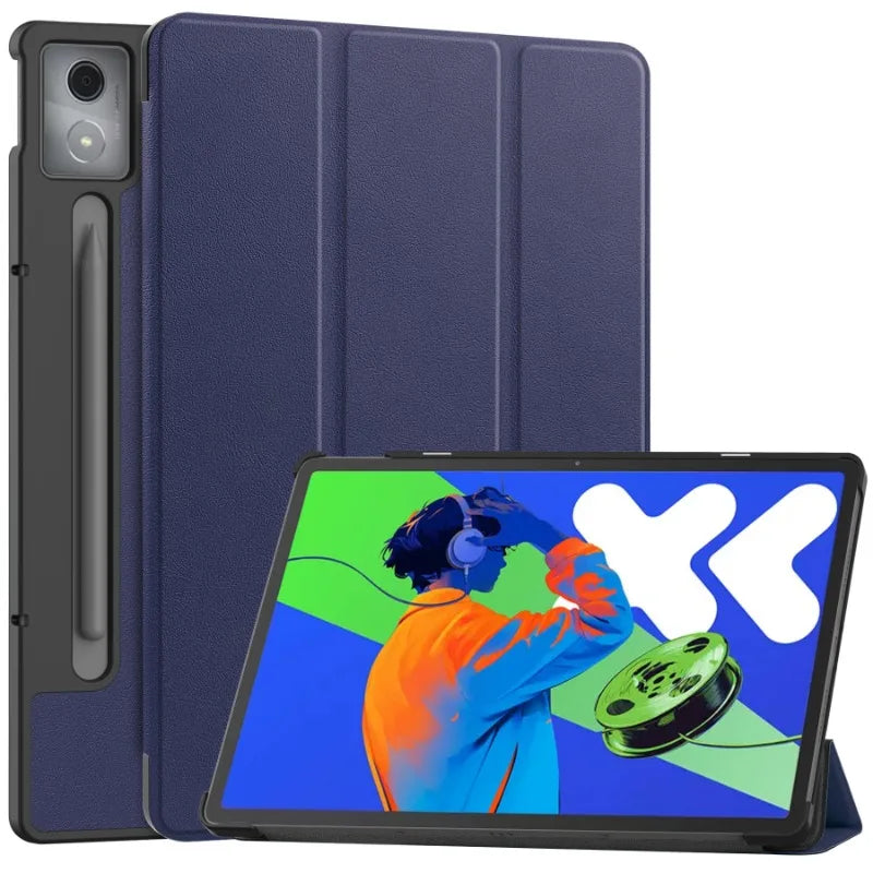Smart Case For Lenovo Xiaoxin Pad Pro 12.7 inch 2025 Folding Flip Stand With Auto Sleep Funda TB375FC/TB373FU 12.7" Tablet Cover