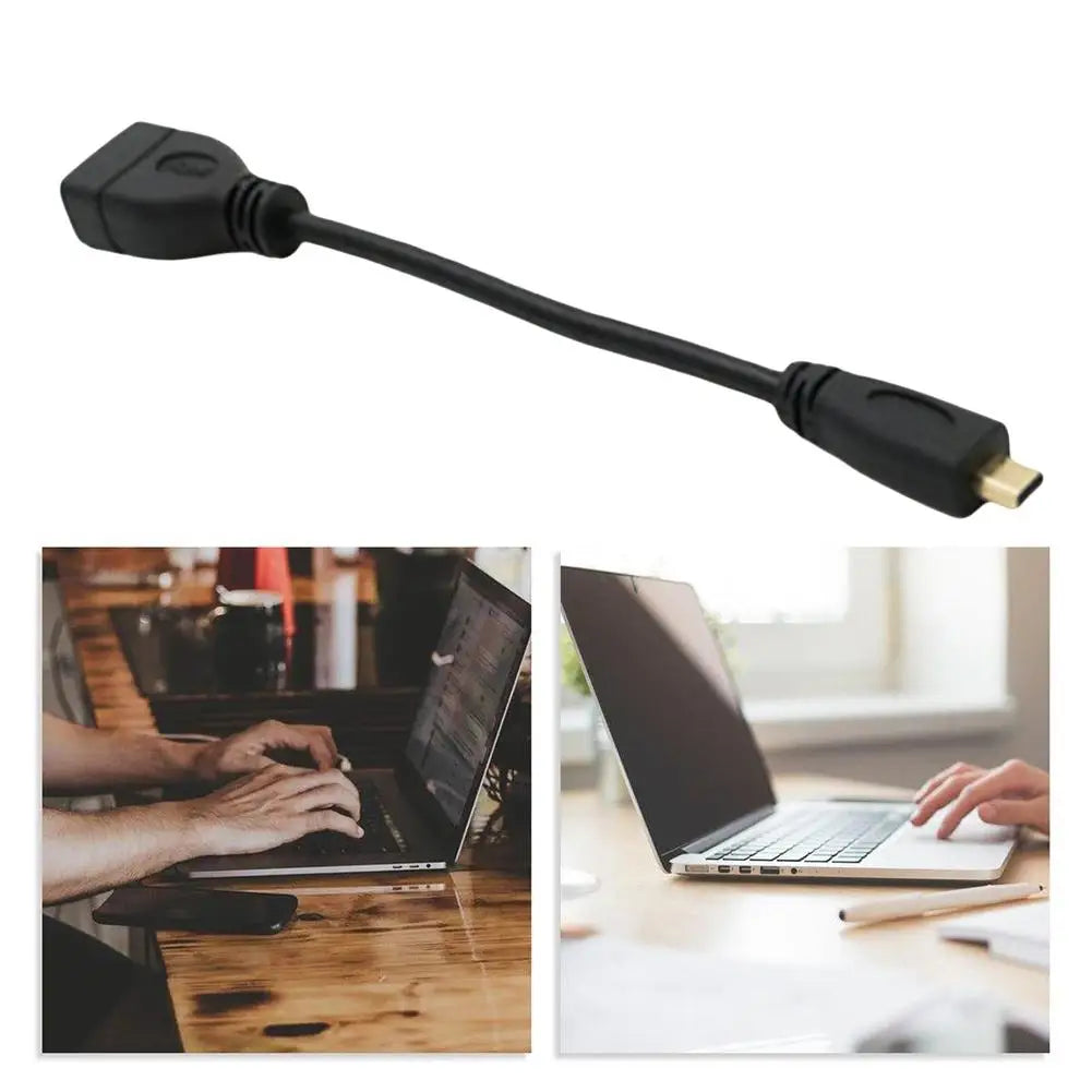 Micro HDMI To HDMI Data Transmission Line 4K 60Hz Cable For Raspberry Pi 5/Pi 4 Hero 7 6 A6000 Camera HDTV 15cm