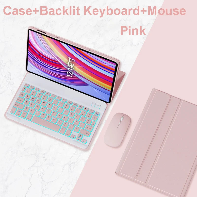 For Xiaomi Redmi Pad Pro 12.1 Inch Case, Keyboard Cover for Redmi Pad Pro 12.1 Inch 2024