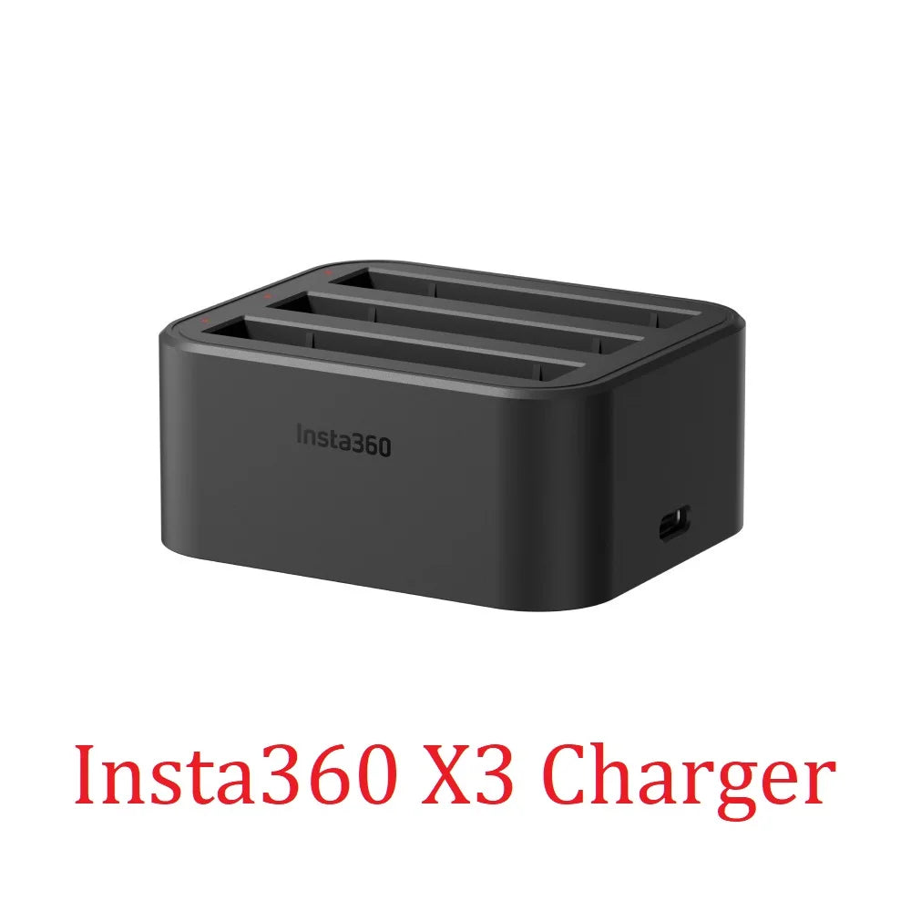 Original Insta360 X3 Battery 1800mAh High Capacity And Fast Charger Hub For Insta 360 ONE X 3 Power Accessories