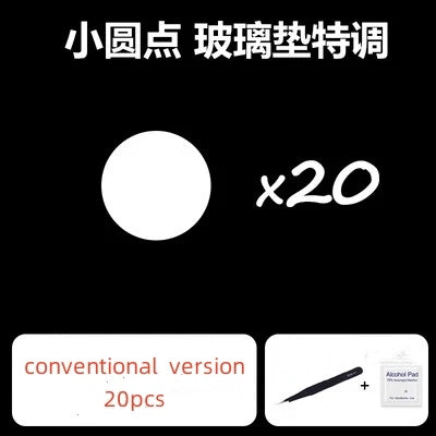 Ultraglide Small Round Dot PTFE Mouse Skates DIY Mice Glide Feet ICE Control Speed Version Wear Resistant Esports Universal