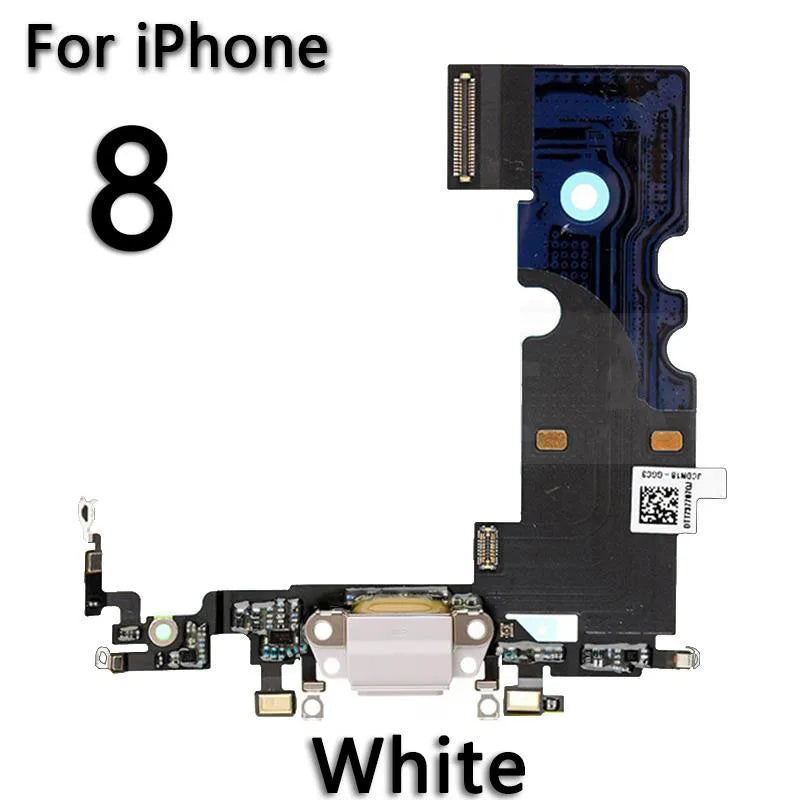 AiinAnt USB Port Charger Dock Connector Mic Charging Flex Cable For iPhone 7 8 Plus Xs Max X XR Dock Charging Flex